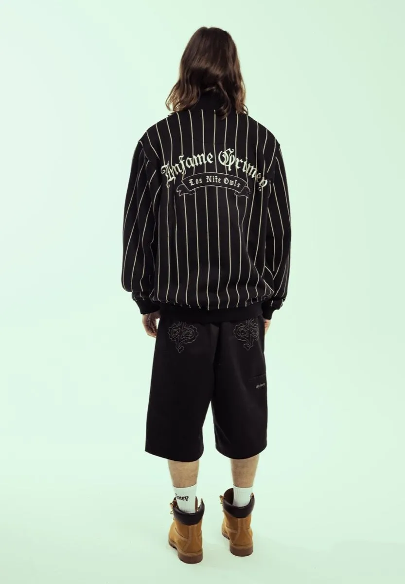 PANTALÓN CORTO GRIMEY CAUSING PANIC LOOSE  BLACK | SS24