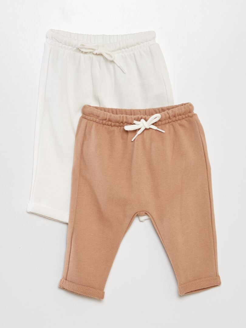 PANTALóN DE JOGGING  BLANCO