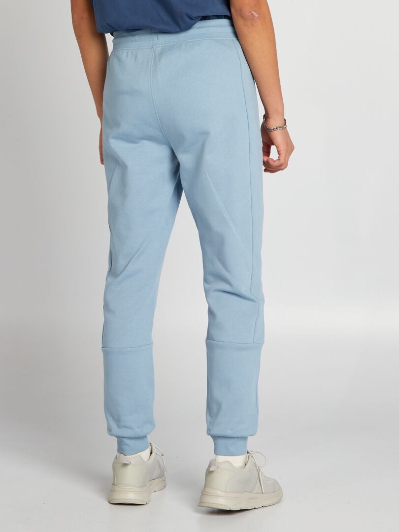 PANTALóN DE JOGGING CON DETALLES A CONTRASTE  AZUL