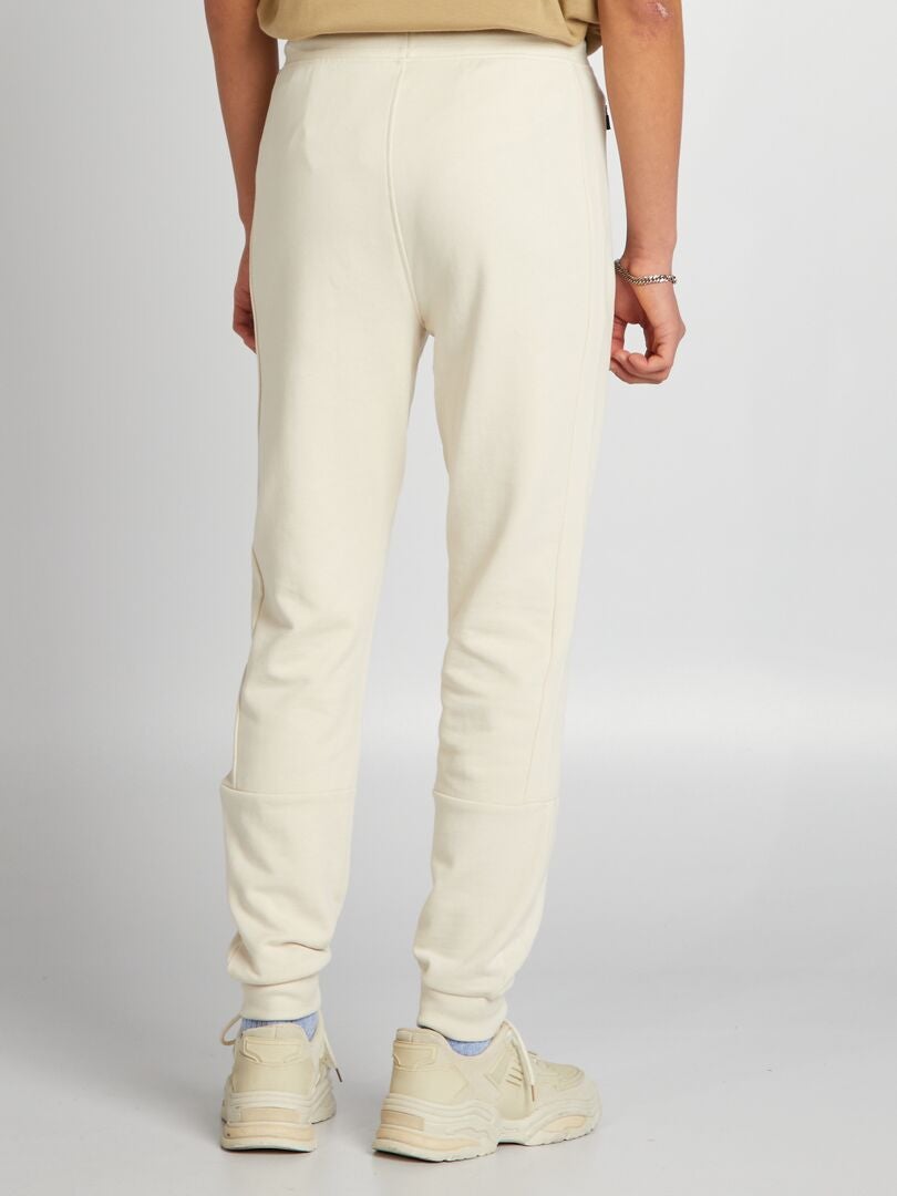 PANTALóN DE JOGGING CON DETALLES A CONTRASTE  BEIGE