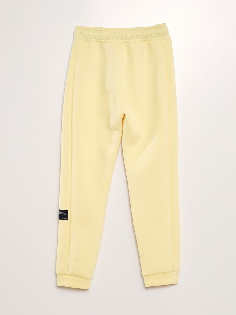 PANTALóN DE JOGGING DE DEPORTE DE NEOPRENO  AMARILLO