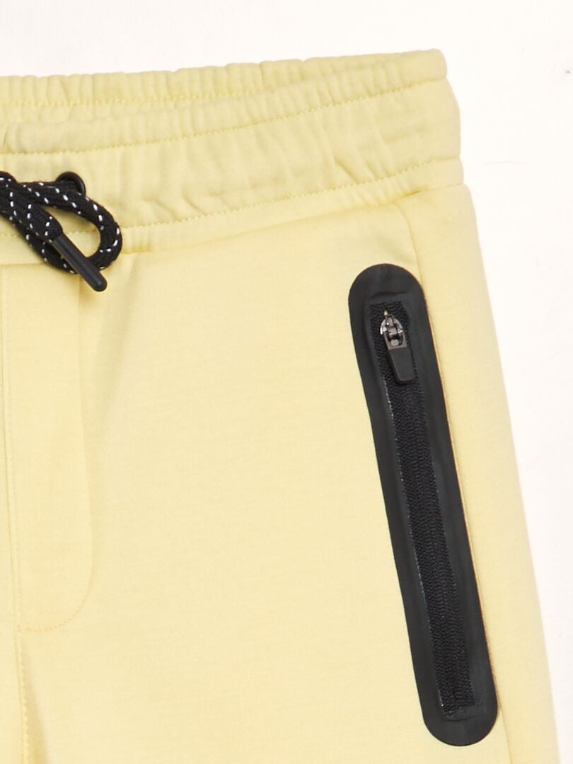 PANTALóN DE JOGGING DE DEPORTE DE NEOPRENO  AMARILLO