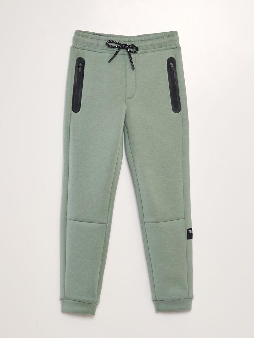 PANTALóN DE JOGGING DE DEPORTE DE NEOPRENO  VERDE