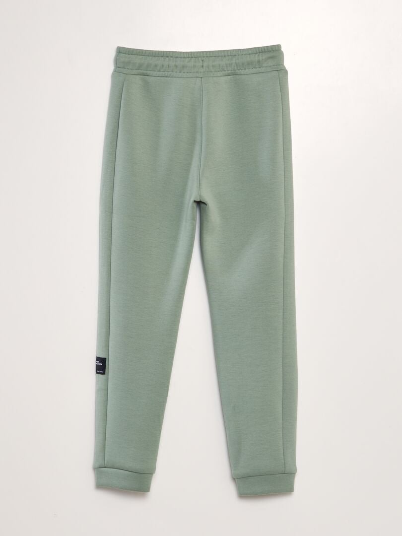 PANTALóN DE JOGGING DE DEPORTE DE NEOPRENO  VERDE