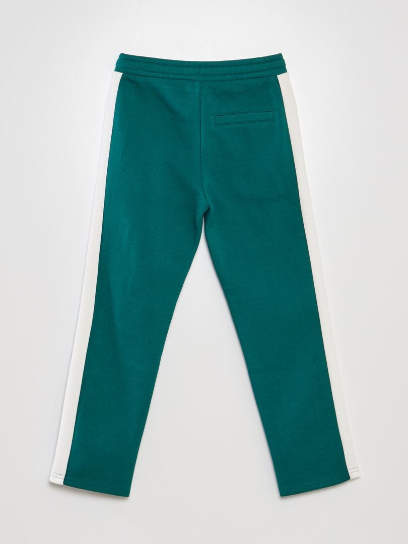 PANTALóN DE JOGGING DE PIQUé DE ALGODóN  VERDE