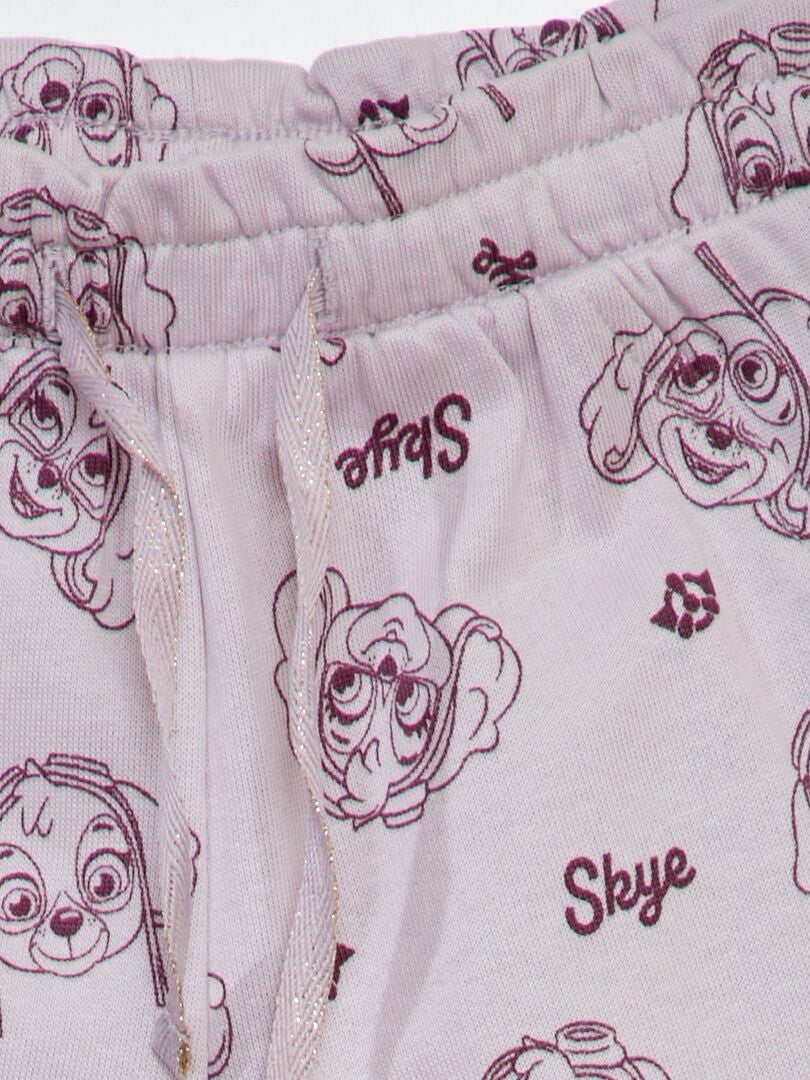 PANTALóN DE JOGGING 'LA PATRULLA CANINA'  PURPURA