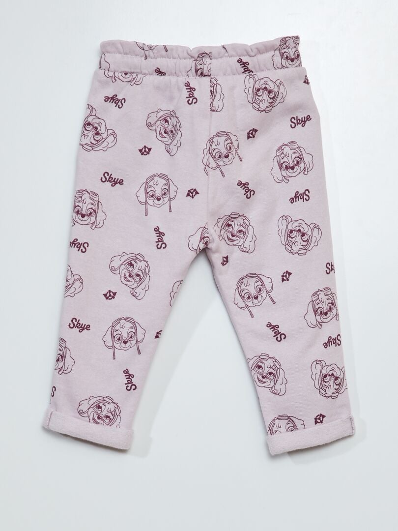 PANTALóN DE JOGGING 'LA PATRULLA CANINA'  PURPURA
