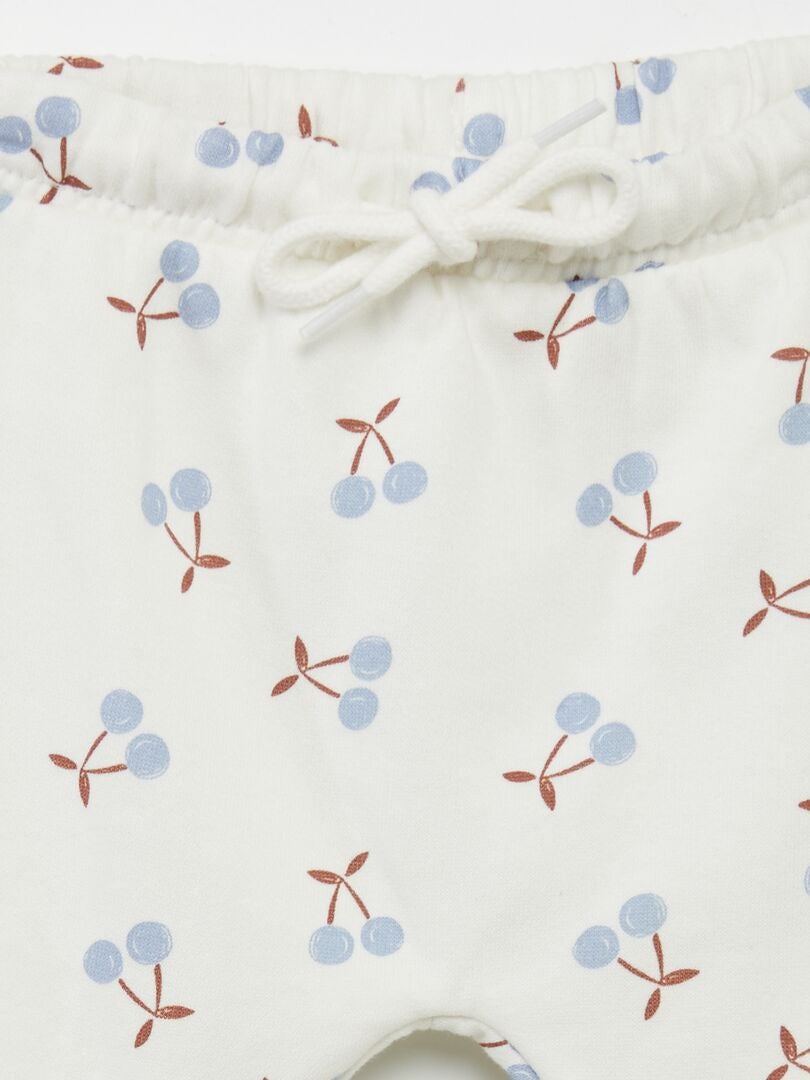 PANTALóN DEPORTIVO CORTE SAROUEL  BLANCO