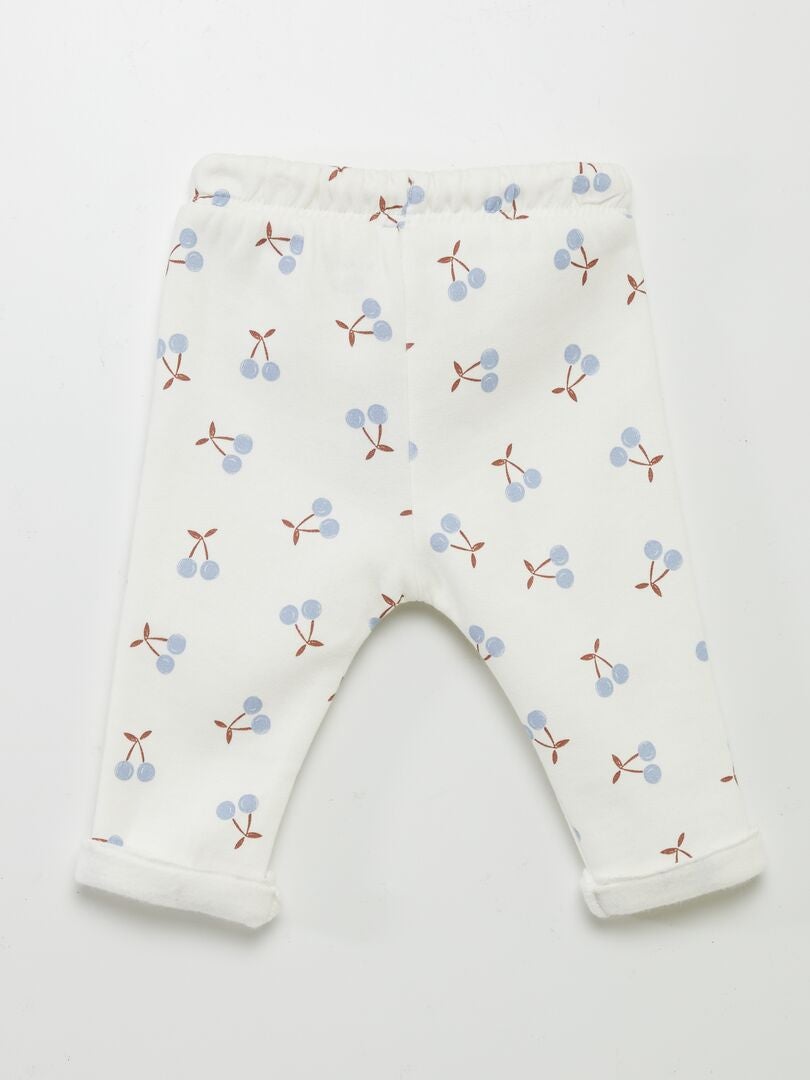 PANTALóN DEPORTIVO CORTE SAROUEL  BLANCO