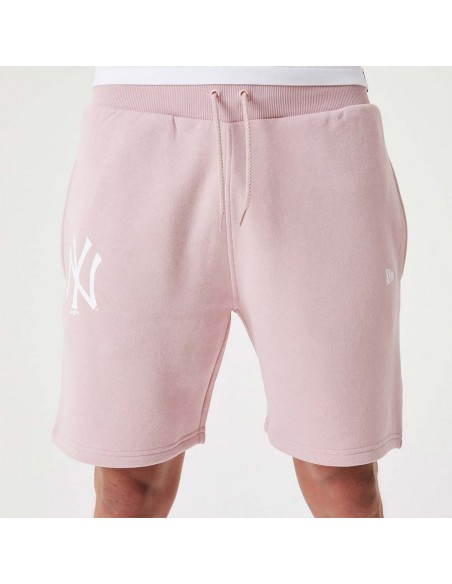 PANTALóN NEW ERA ROSA LOGO LATERAL  ECOOL