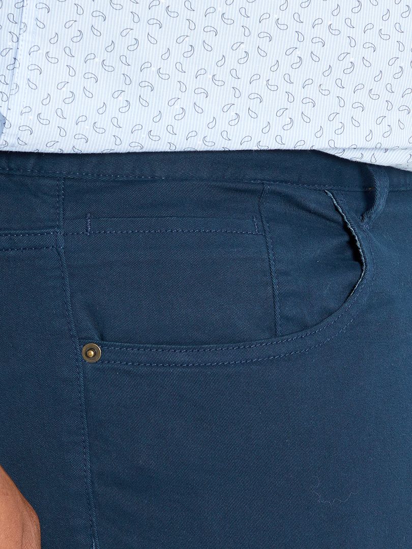 PANTALóN SLIM L32  AZUL