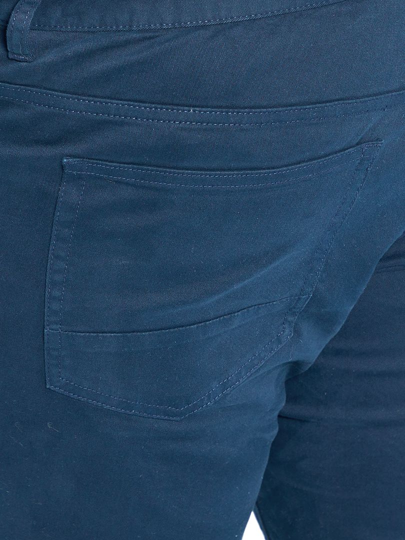 PANTALóN SLIM L32  AZUL