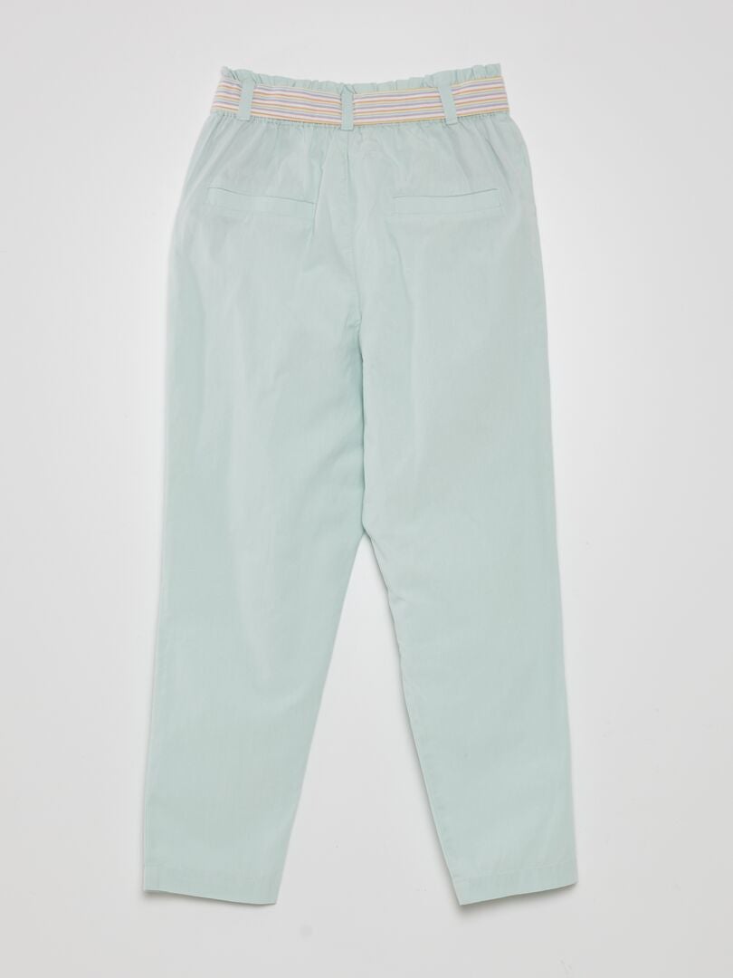 PANTALóN TAPERED  BLANCO