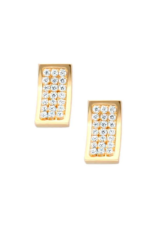Pendientes oro 18k con circonitas 030_2797
