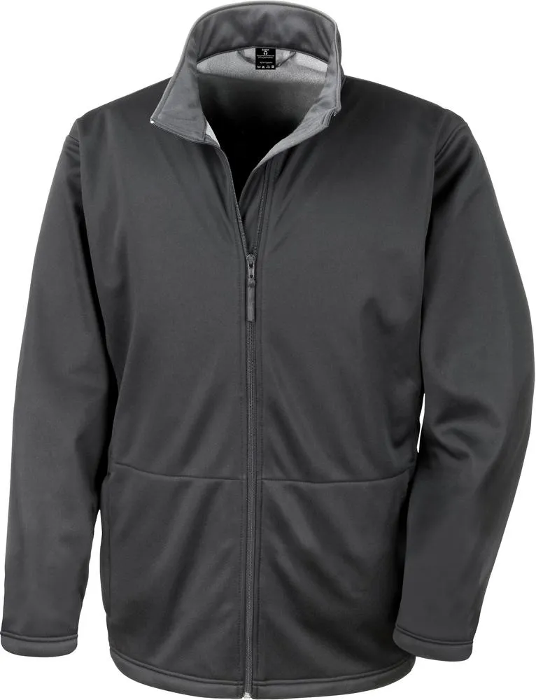 RESULT R209X  CHAQUETA CORE SOFTSHELL  BLACK/BLACK