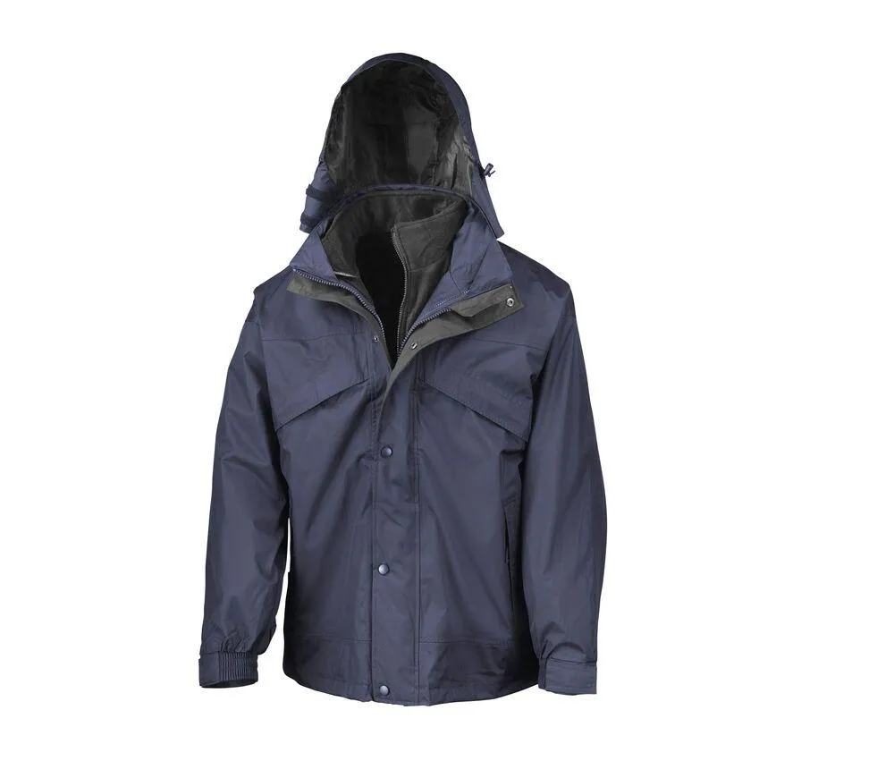RESULT RS068  CHAQUETA ZIP AND CLIP 3 EN 1  MARINA