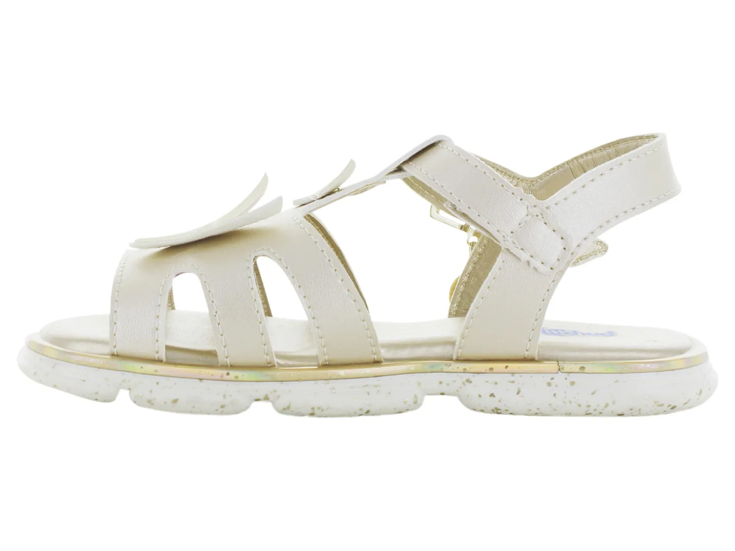 SANDALIAS MINIBURBUJAS 14308 BEIGE PARA NIñA