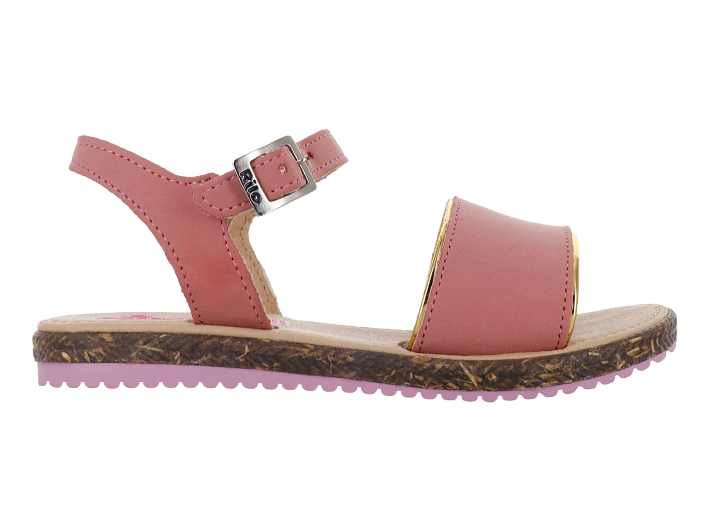 Sandalias Rilo 3608 Rosa Para Niña