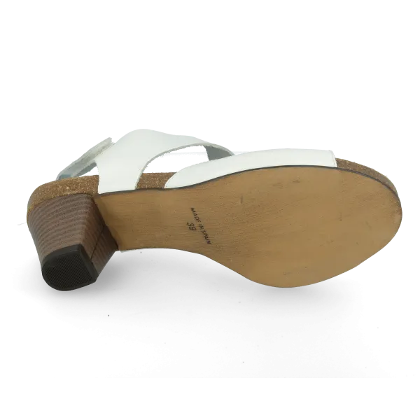 SANDALIAS TACON COMODOS MUJER PIEL MOD. VIDA