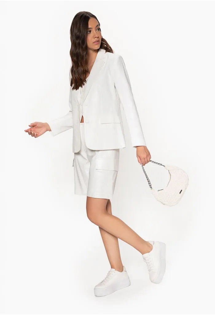 Short bermuda para mujer tiro alto