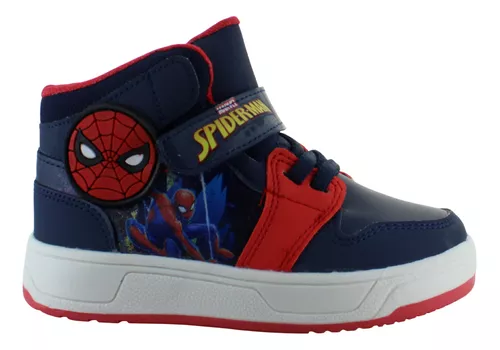 Spiderman Tenis Bota Urbana Moda Casual Confort Niño 91641