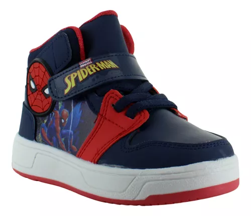 Spiderman Tenis Bota Urbana Moda Casual Confort Niño 91641
