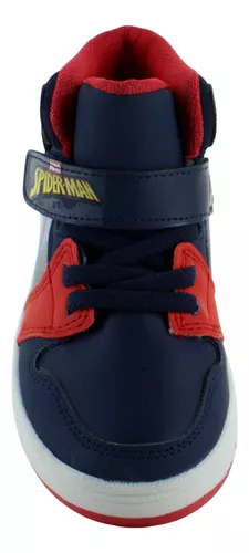 Spiderman Tenis Bota Urbana Moda Casual Confort Niño 91641