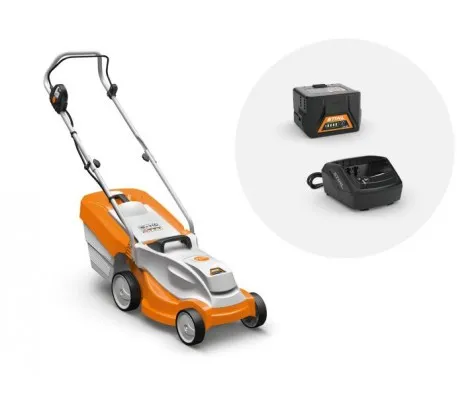 STIHL Cortacésped Batería RMA 235.1 Con Batería AK 30 y Cargador AL 101