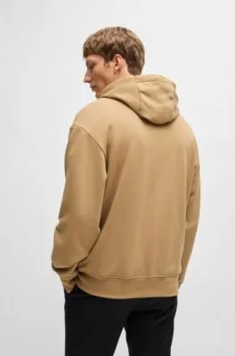 Sudadera con capucha oversize fit en algodón con monograma Double B
