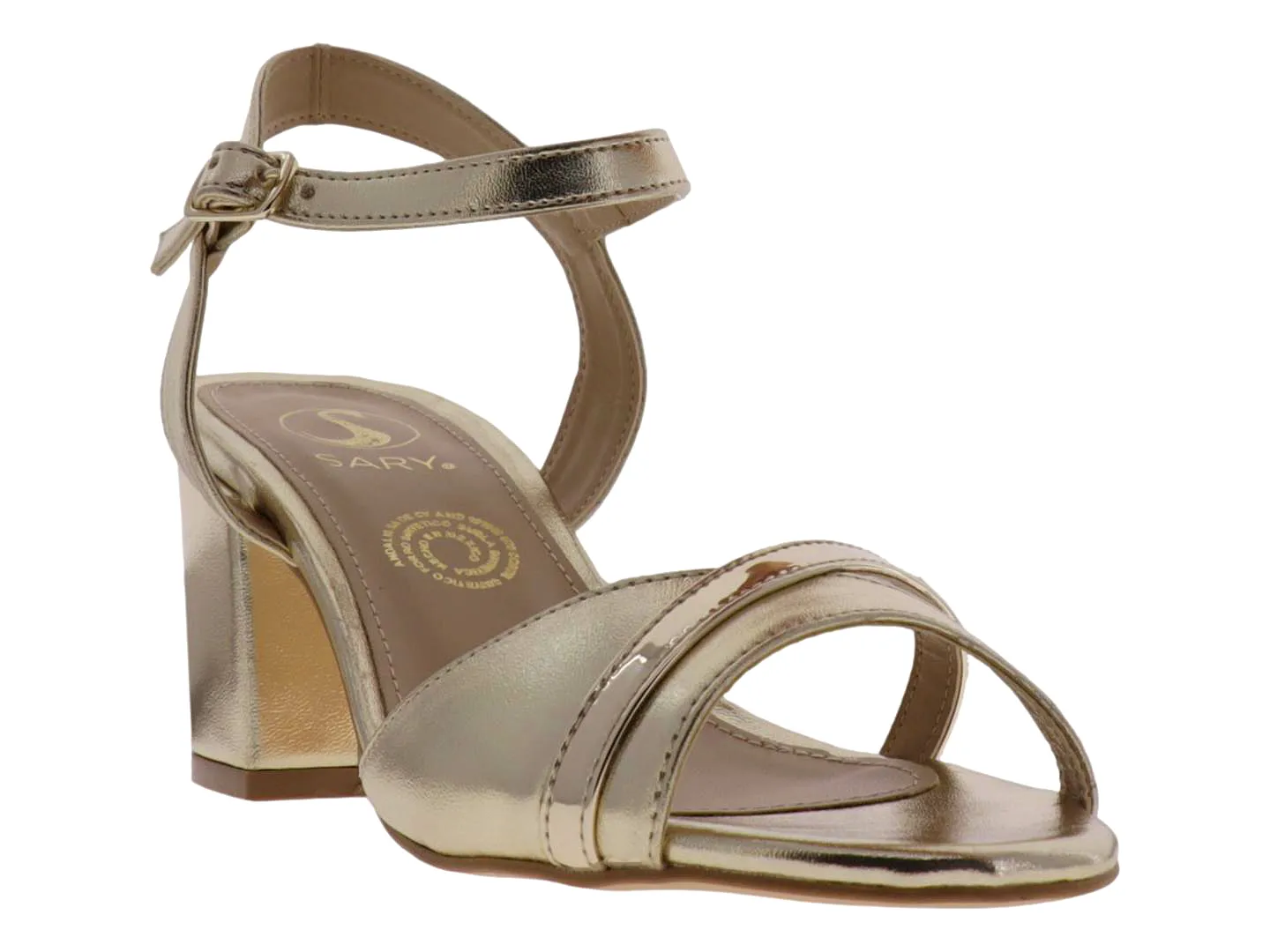 Tacones Sary 3278 Oro Para Mujer