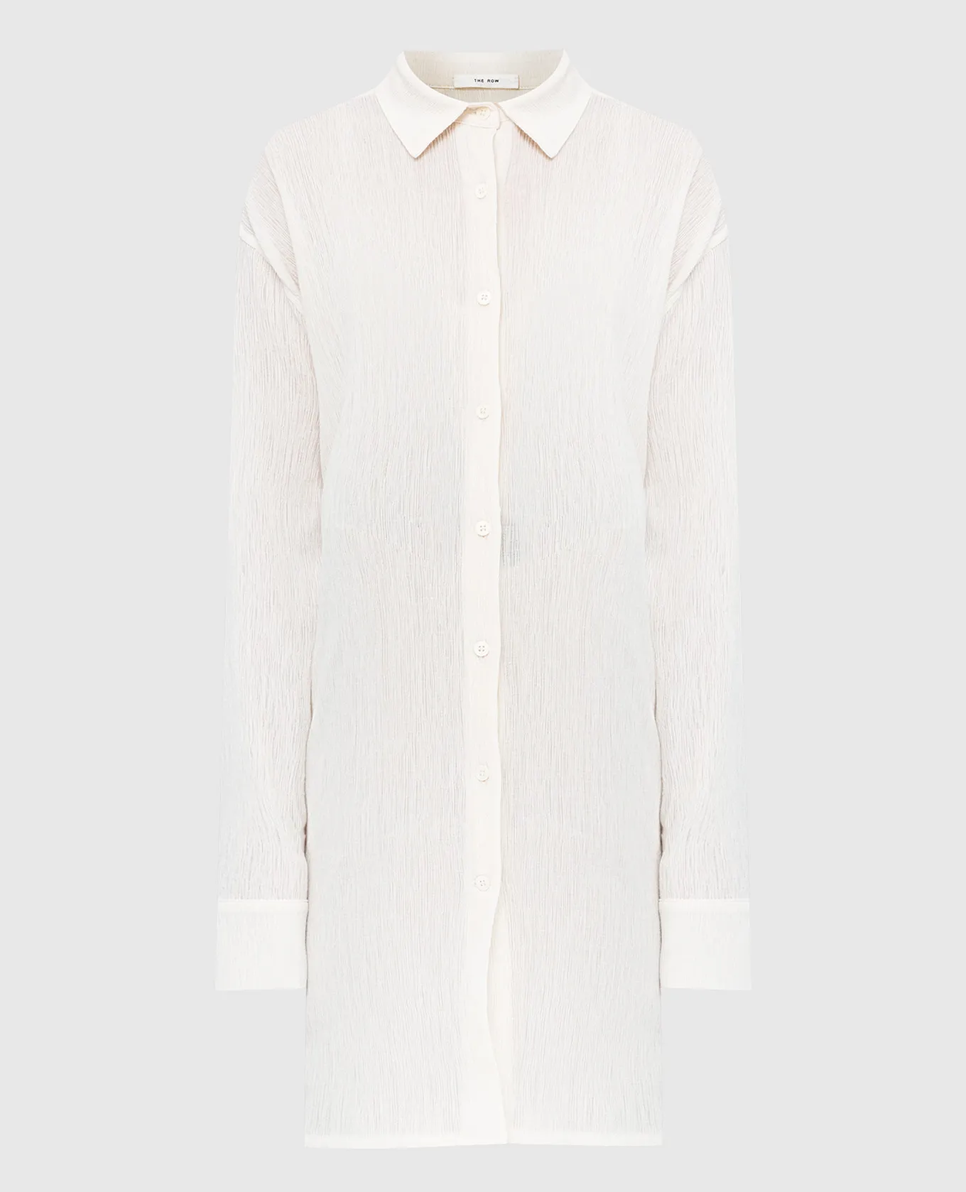 The Row Devite Shirt in Light Beige