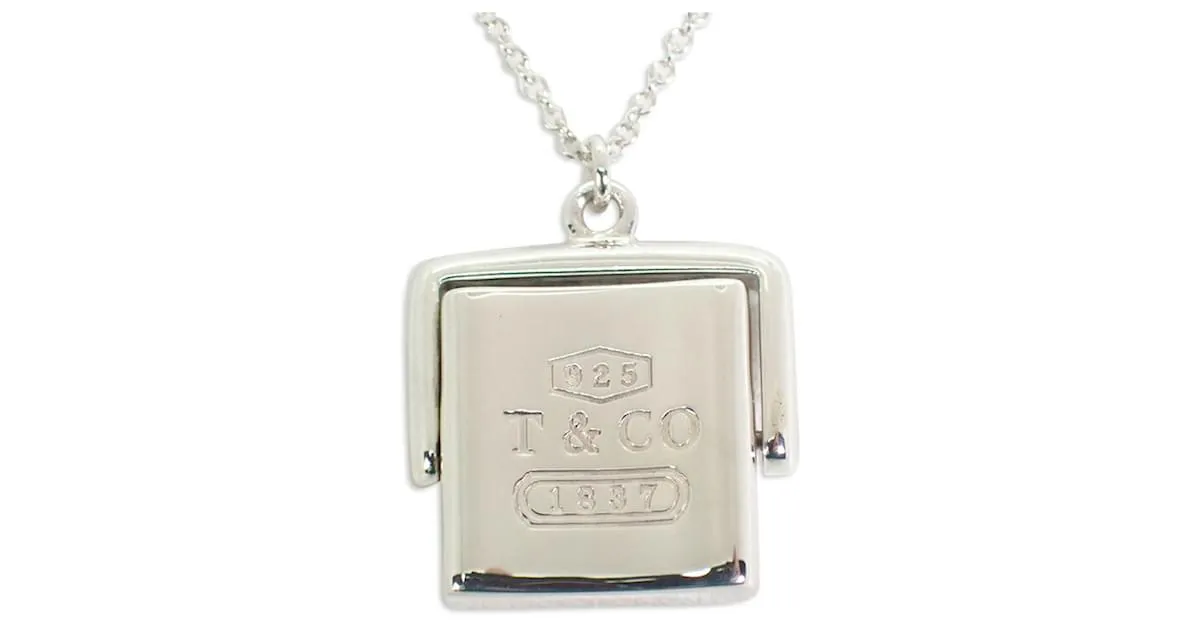 Tiffany & Co Colgante de collar Flip Tiffany 925 1837 