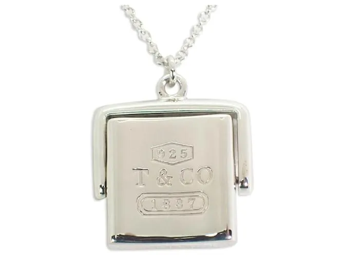 Tiffany & Co Colgante de collar Flip Tiffany 925 1837 