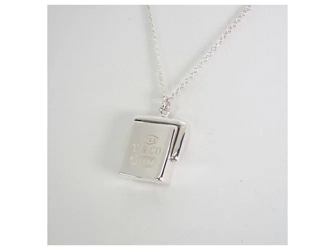Tiffany & Co Colgante de collar Flip Tiffany 925 1837 