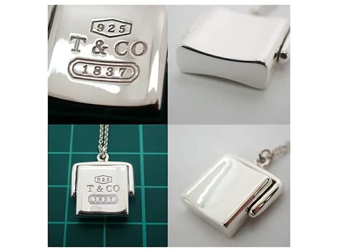 Tiffany & Co Colgante de collar Flip Tiffany 925 1837 