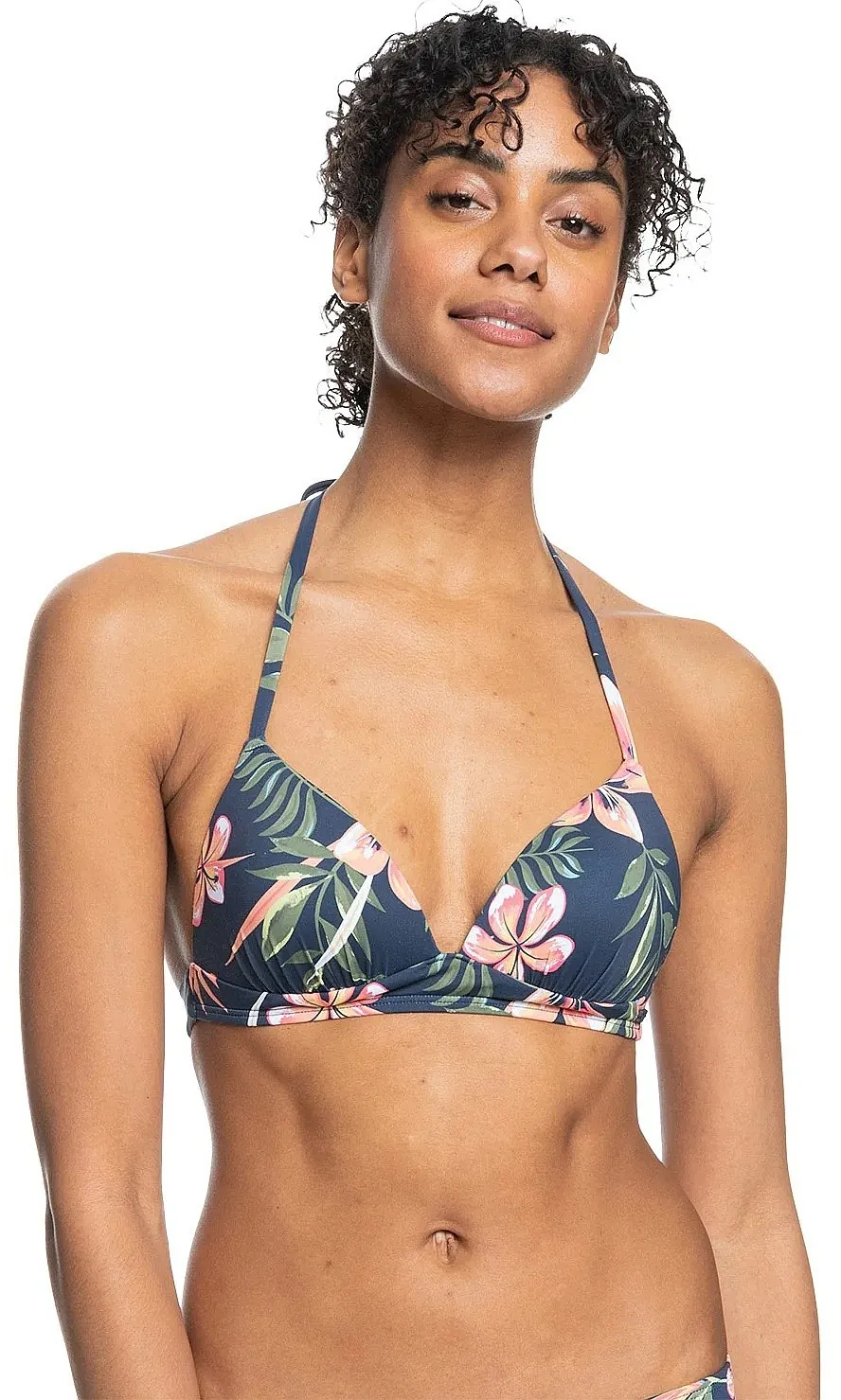 TRAJE DE BAñO ROXY INTO THE SUN TRI MOLDED  BSP6/MOOD INDIGO TROPICAL DEPHT  WOMEN´S