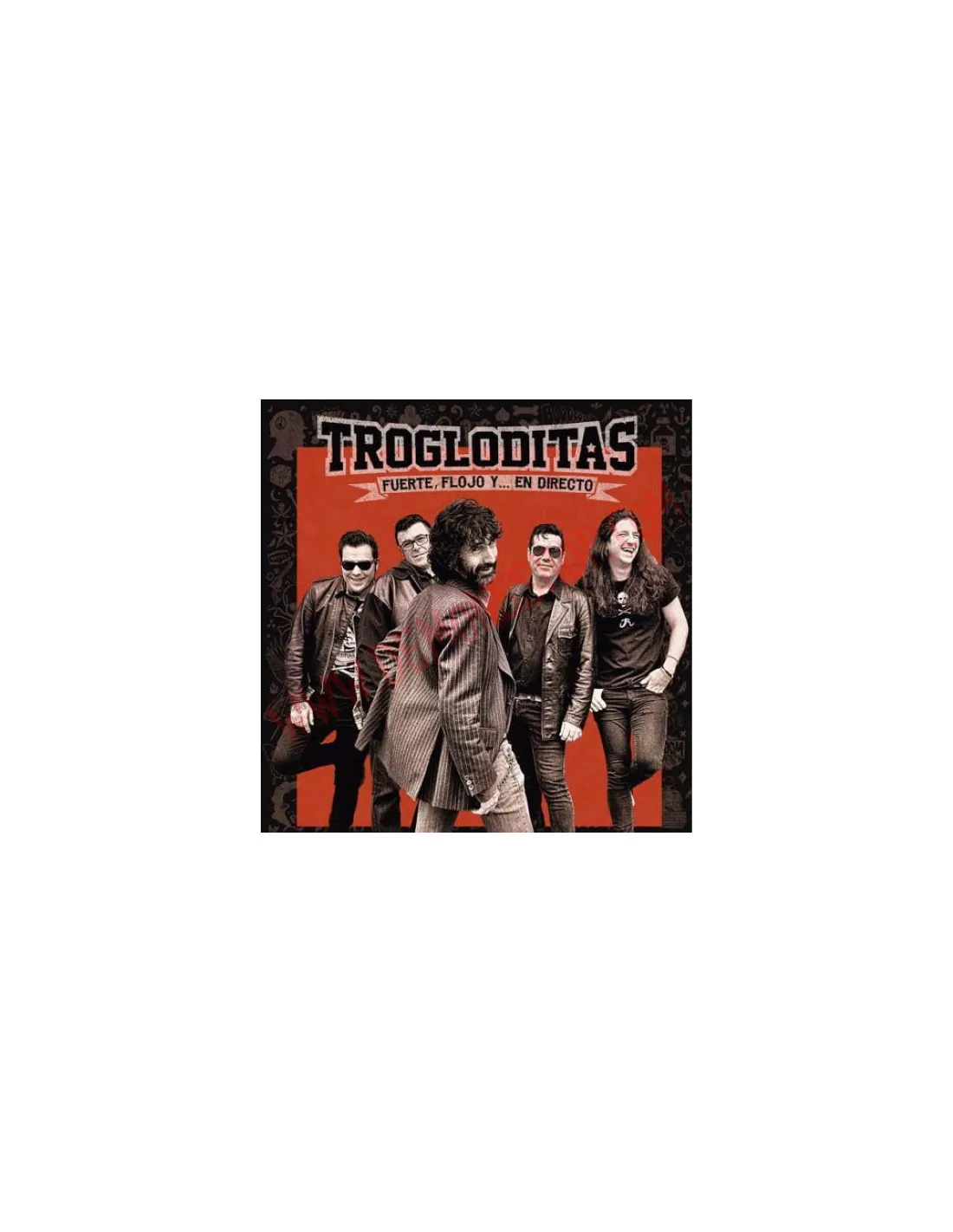 VINILO LP TROGLODITAS  FUERTE, FLOJO Y... EN DIRECTO
