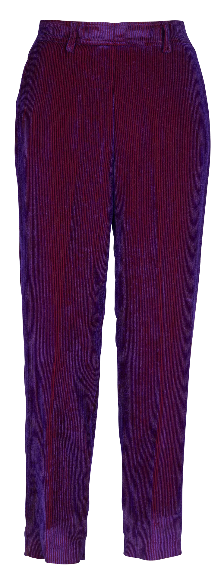VISCHIO  PANTALóN ANCHO DE TALLE ALTO EN VIOLETA