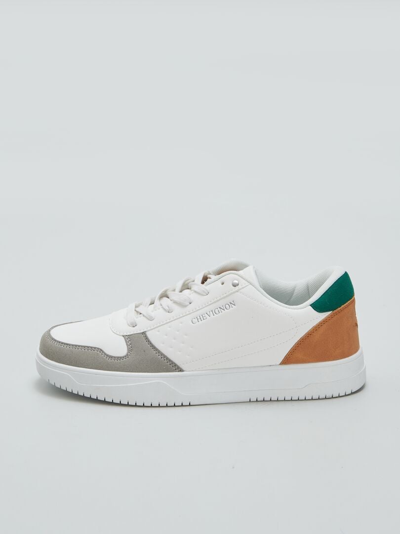 ZAPATILLAS BAJAS 'CHEVIGNON'  BLANCO