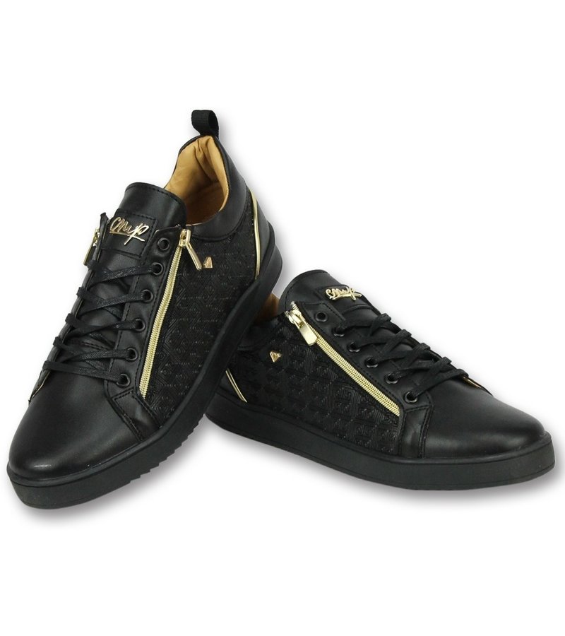 ZAPATILLAS BAJITAS PARA HOMBRE  ZAPATOS HOMBRE  MAYA FULL BLACK  CMP97  NEGRO