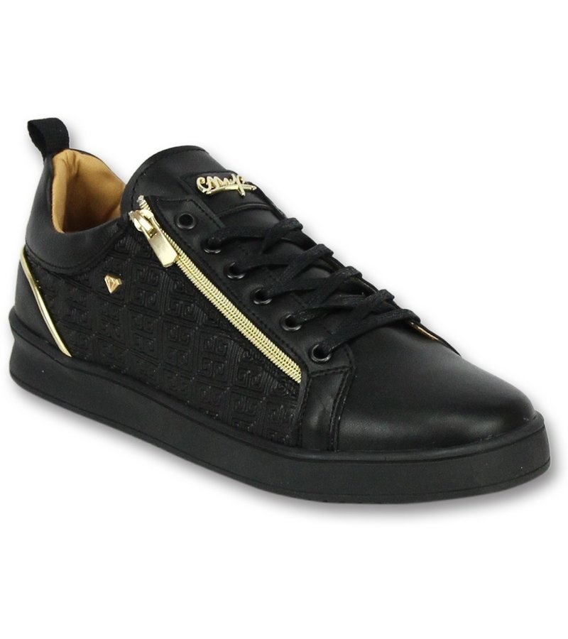 ZAPATILLAS BAJITAS PARA HOMBRE  ZAPATOS HOMBRE  MAYA FULL BLACK  CMP97  NEGRO