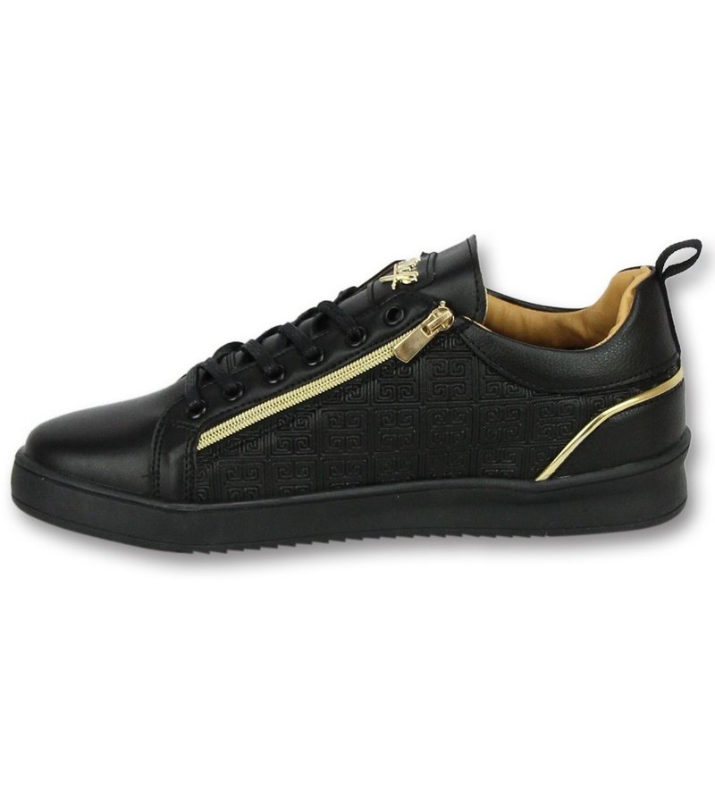 ZAPATILLAS BAJITAS PARA HOMBRE  ZAPATOS HOMBRE  MAYA FULL BLACK  CMP97  NEGRO
