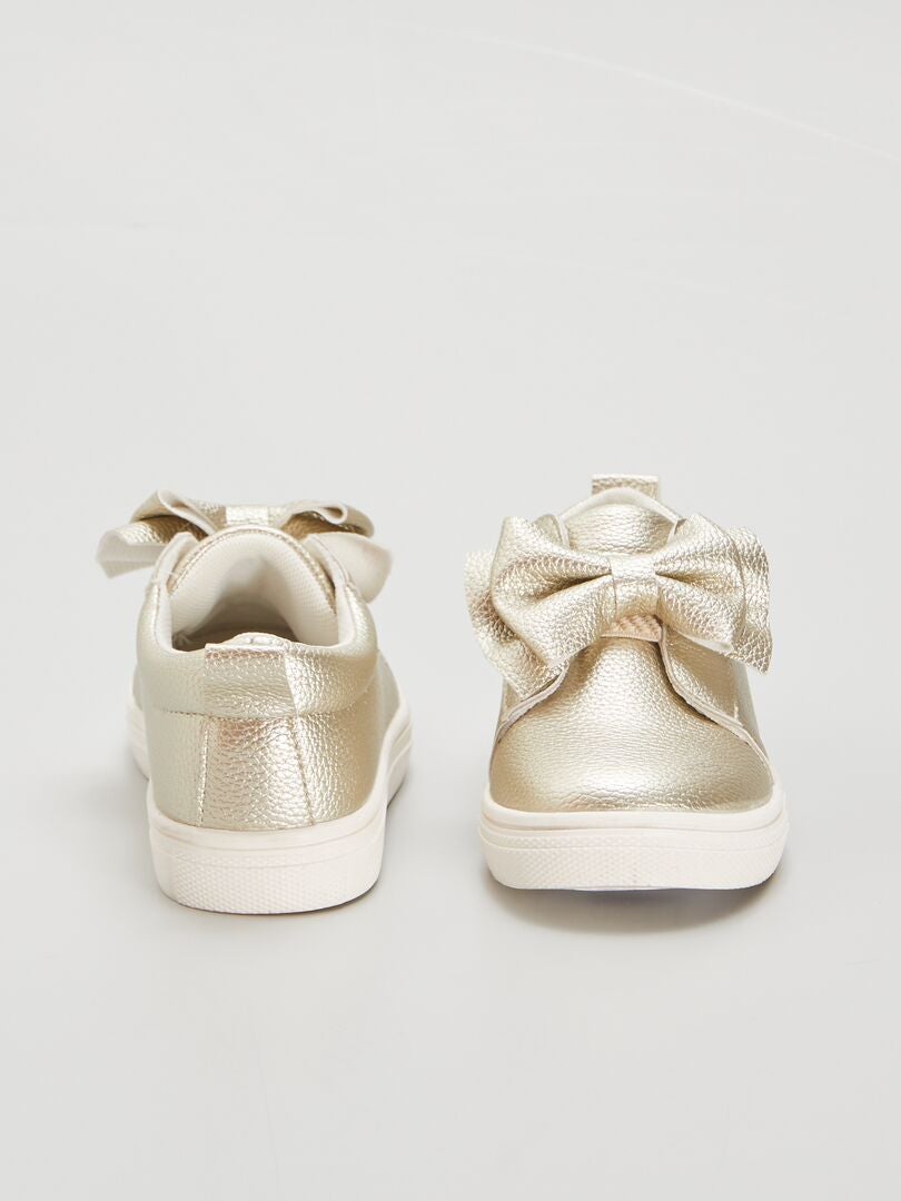 ZAPATILLAS CON LAZO  BEIGE