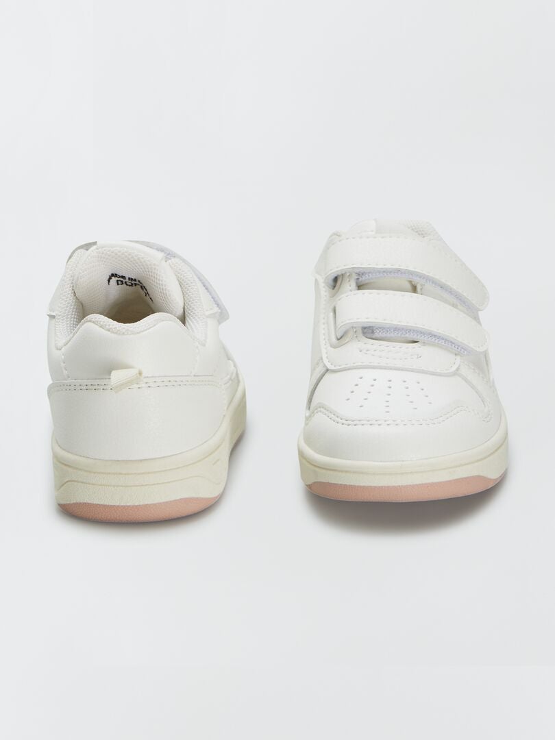 ZAPATILLAS DEPORTIVAS CON VELCROS  BLANCO
