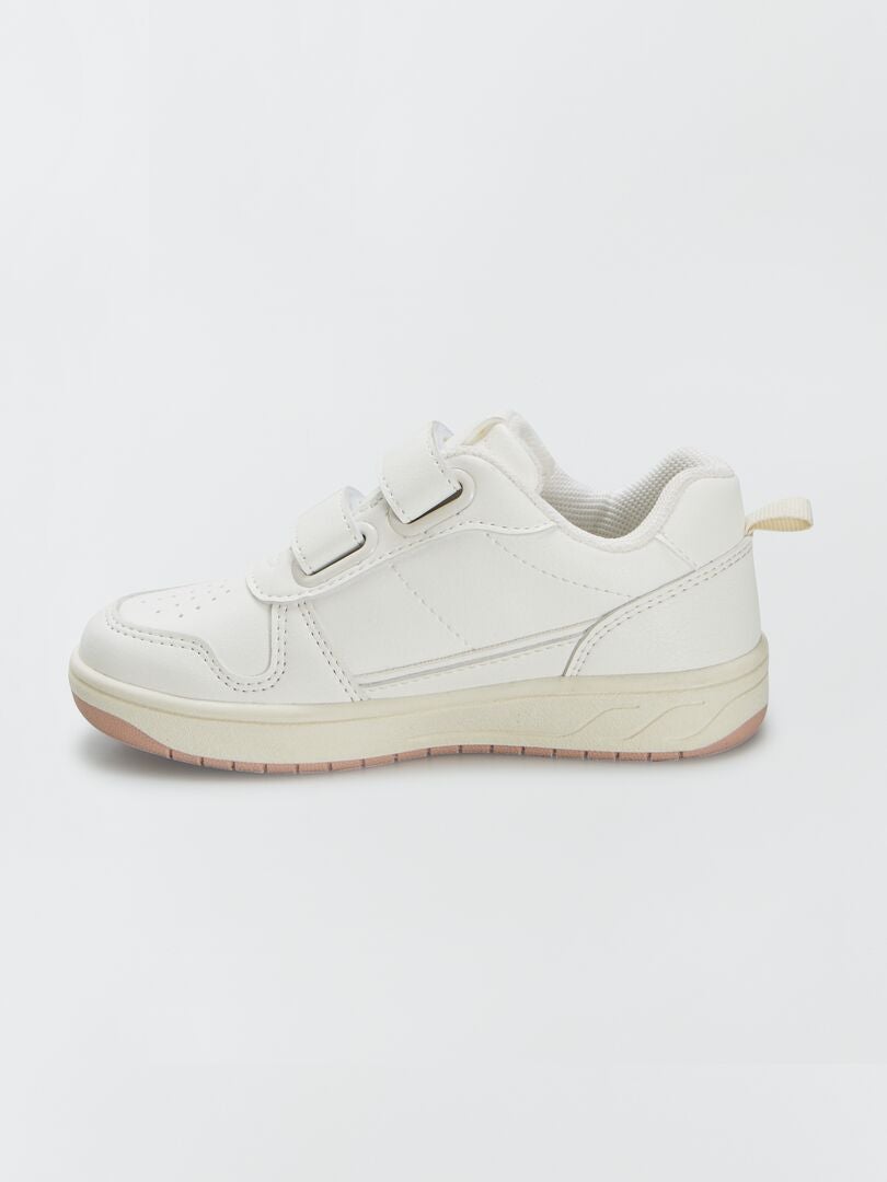 ZAPATILLAS DEPORTIVAS CON VELCROS  BLANCO