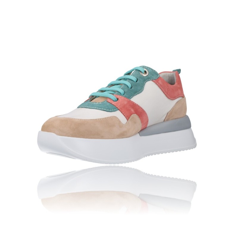 ZAPATILLAS DEPORTIVAS PARA MUJER DE CALLAGHAN 51206 DINA  COMODIDAD Y DURABILIDAD