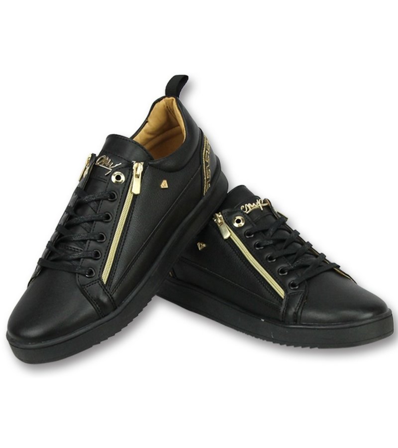 ZAPATILLAS DEPORTIVAS S  ZAPATOS HOMBRE CESAR FULL BLACK  CMP97  NEGRO