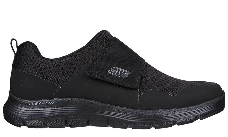 ZAPATILLAS SKECHERS FLEX ADVANTAGE 4.0UPSHIFT VELCRO NEGRAS