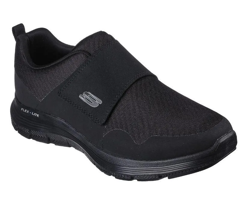 ZAPATILLAS SKECHERS FLEX ADVANTAGE 4.0UPSHIFT VELCRO NEGRAS