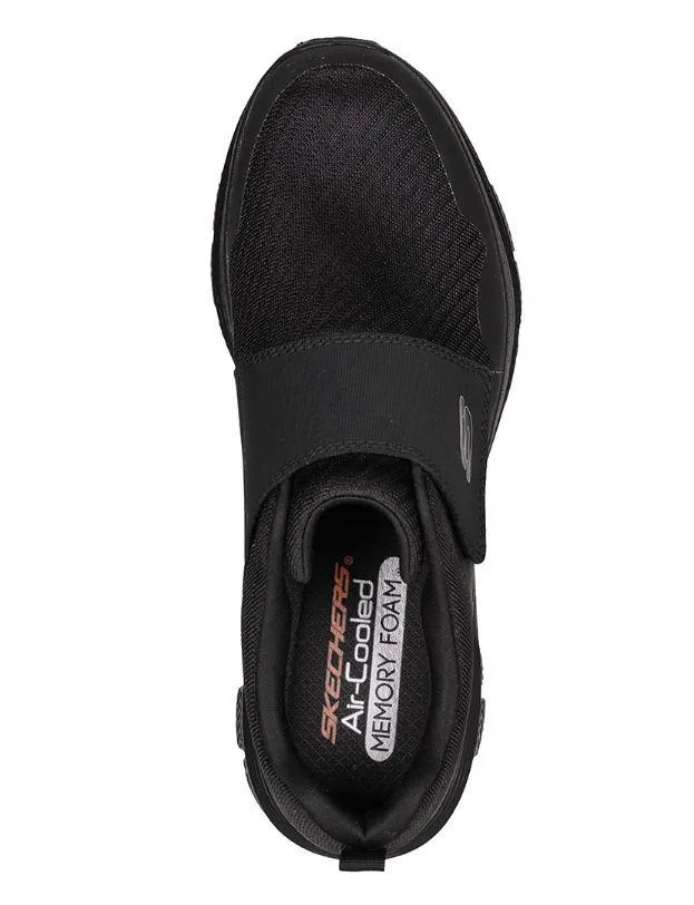 ZAPATILLAS SKECHERS FLEX ADVANTAGE 4.0UPSHIFT VELCRO NEGRAS